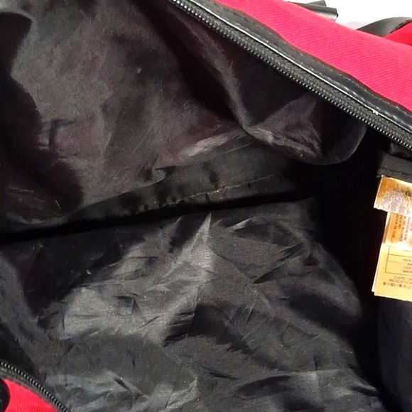 Vintage Disney World 1971 Beach Bag/Tote Red and Black Collectable - Picture 3 of 12